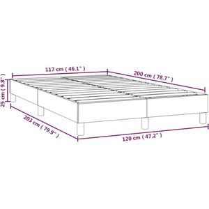 vidaXL-Bedframe-fluweel-donkergroen-120x200-cm