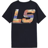 Lyle & Scott - Polaroid Graphic T-Shirt - Donker Marineblauw