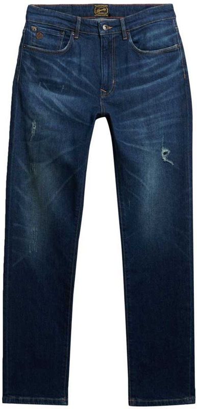 Superdry Merchant Slim Fit Spijkerbroek Blauw 30 / 32 Man