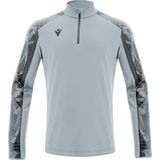 Macron Naryn Ziptop Heren - Zilver | Maat: 3XL