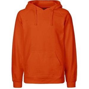 Neutral - Hoodie - Oranje - 100% Biologisch Katoen - M