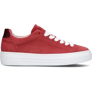 Gabor 460 Lage sneakers - Dames - Rood - Maat 38