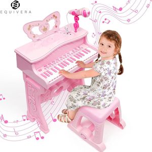 Equivera KinderPiano - Kinder Piano - Kinder Keyboard - Piano voor Kinderen - Kinder Piano Keyboards