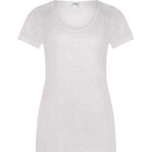Dames ondershirt Beeren met O-hals en korte mouw M3000 Wit - maat S