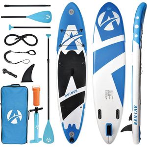 Opblaasbaar SUP-board Set 150KG - Compleet met Premium Accessoires voor Stabiel Peddelen