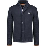 NZA - Wollen Vest - Blauw - Met Rits