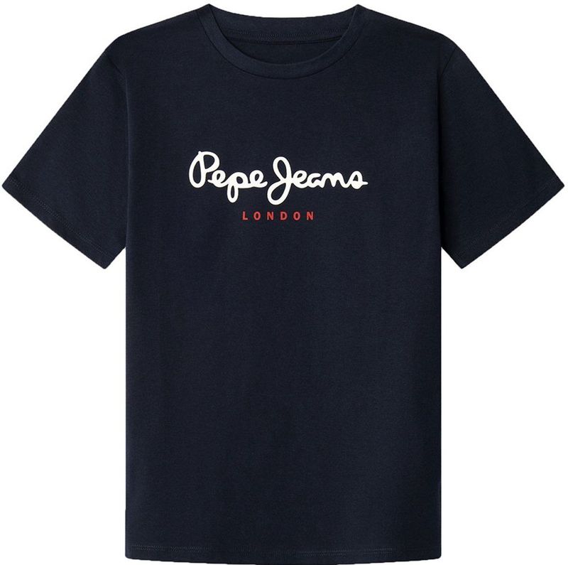 Pepe Jeans New Art T-shirt Met Korte Mouwen Rood 10 Years Jongens
