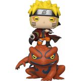 Funko Naruto on Gamakichi - Funko Pop! Rides - Naruto Shippuden Figuur
