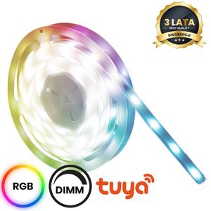 RGB Wi-Fi LED set 5m Smart Tuya IP65 + CCT + Dim 12V