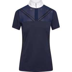 Imperial Riding Showshirt Sparkling Diamond Donkerblauw - l