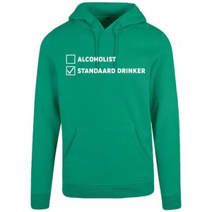 7311 - Hoodie - Standaard drinker-Forest Green-S