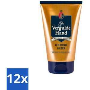 De Vergulde Hand - Aftershave Balsem - Voor Gevoelige de Huid - 100 ml - Voordeelverpakking - 12 stuks
