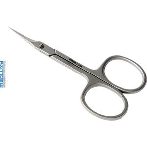 MEDLUXY® - Nagelriemschaar - Gebogen - Spits / Scherp punt - 10 cm - PM0250 (huid- en vellenschaartje, nagelriemknipper , Cuticle Cutter , verwijderen van nagelriemen)