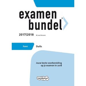 Examenbundel havo Duits 2017/2018