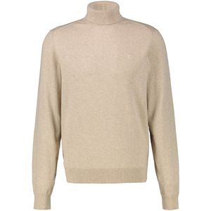 LERROS - ROLLNECK PLAIN NUT - Coltrui - Regular Fit - Puur Katoen