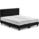 Beter Bed Cisano Complete Boxspring met Easy Pocket Matras - 180x200 cm - Zwart