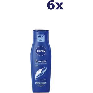 6x Nivea Shampoo Hairmilk 250 ml