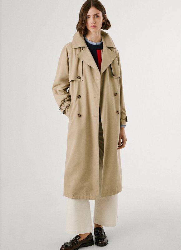 Pepe Jeans - Sofia - Trenchcoat - Marineblauw