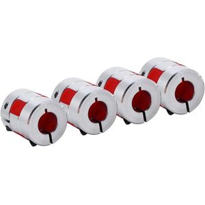 Titel:6.35mm x 10mm Flexibele Plum Shaft Koppeling voor CNC Stepper Motor Encoder
