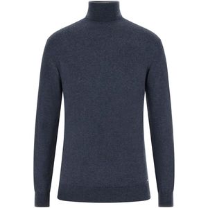 Guess - Jim Tn - Trui - Marine Heather - Wolmix - Lange Mouwen
