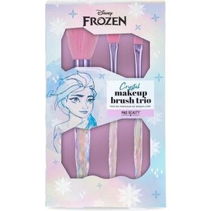 Mad Beauty x Disney - Frozen Brush Trio - Make-up Kwasten Set - Cadeau