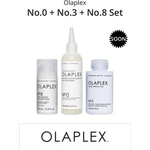 Olaplex No.0 + No.3 + No.8 Set