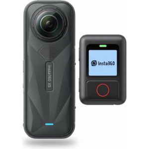 Insta360 X5 - Action Cam - Black & Insta360 - GPS Action Remote bundle