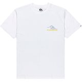 Quiksilver - Light Waves - T-shirt - Wit - Korte Mouwen - Regular Fit