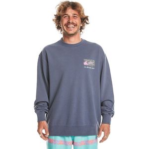 Quiksilver Spin Cycle Crew Sweater - Crown Blue