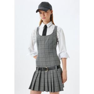 Koton - Jurk - Grijs - Cocktailjurken