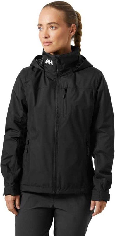 Jas Helly Hansen Women Crew Hooded Midlayer Jacket 2.0 Black-XXL