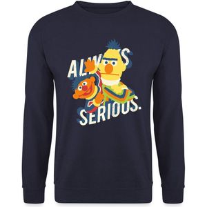 Sesamstraat altijd serieus Sweater Heren