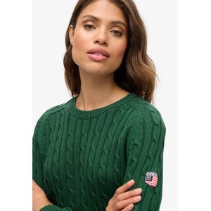 Superdry - Slouchy Kabeltrui - Gebreide Trui