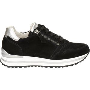Gabor Comfort Optifit dames sneaker - Zwart multi - Maat 42,5