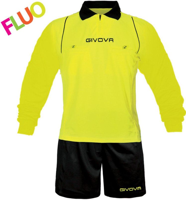 Givova Arbitro Set Geel,Zwart XL Man