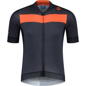 Rogelli Prime Fietsshirt - Korte Mouwen - Heren - Blauw, Oranje - Maat M