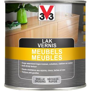 V33 Meubelvernis - Rustieke eik - 1 l - Mat - 12 m²/l