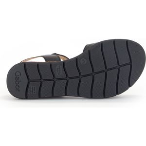 Gabor -Dames - zwart - sandalen - maat 37.5