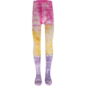 Kindermaillot met Batik Print - Lila/Geel/Roze - 134/146