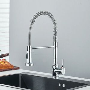 Keukenkraan Chrome - Warm - en koudwaterkraan