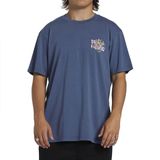 Billabong - High Tide - T-shirt - Blauw - Katoenen stof - Korte Mouwen