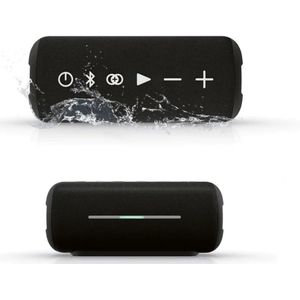Bluetooth Speaker spatwater dicht- Luidspreker-Zwart -Bluetooth Speaker Luidspreker-Geschikt voor smartphone, mp3, tablet, draadloze speaker, bluetooth speaker, draadloze box, portable speaker, muziek box, sound system, luidspreker, draadloze audio