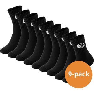 Vinnie-G - Sportsokken - Zwart - 9-pack
