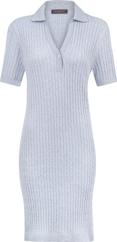 Felix Hardy - Jurk - Blauw - Katoen