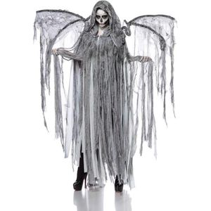 Mask Paradise - Angel Of Death Kostuum - Grijs