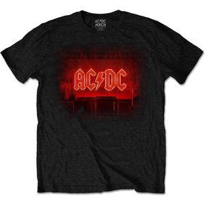 AC/DC - Dark Stage/Tracklist Heren T-shirt - S - Zwart