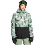 Quiksilver - Mission Printed - Snow Jacket - Jongens - Waterdicht - 10K DryFlight® Technologie