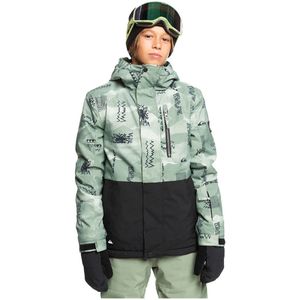 Quiksilver - Mission Printed - Snow Jacket - Jongens - Waterdicht - 10K DryFlight® Technologie