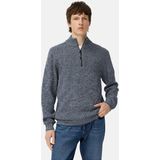 camel active - Gebreide Troyer - Inktblauw