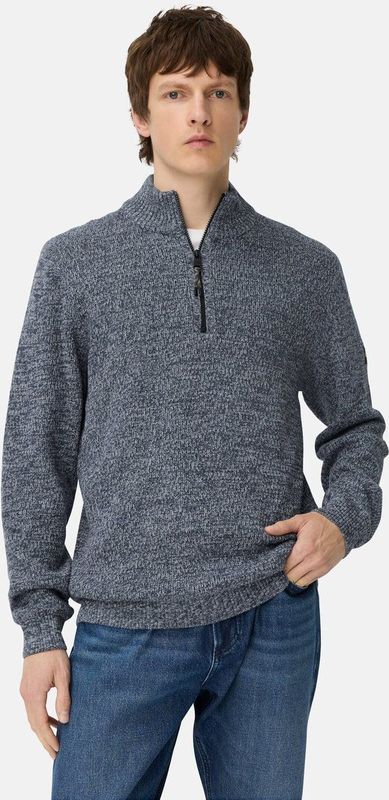 camel active - Gebreide Troyer - Inktblauw